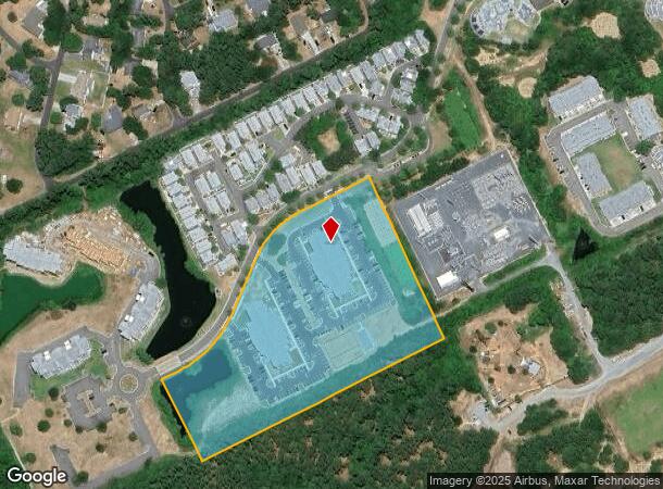 1600 Somerset Cir, Kill Devil Hills, NC Parcel Map
