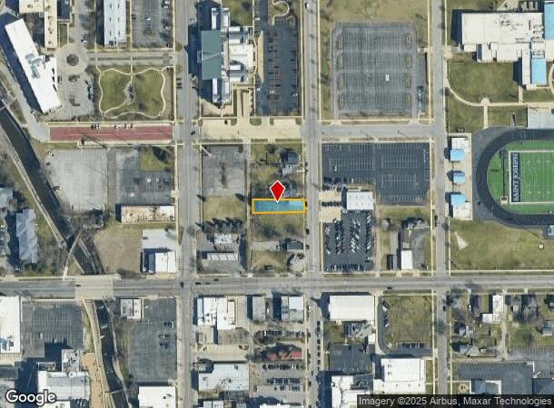  319 N Hill St, South Bend, IN Parcel Map