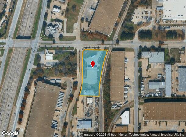  851 Post N Paddock St, Grand Prairie, TX Parcel Map