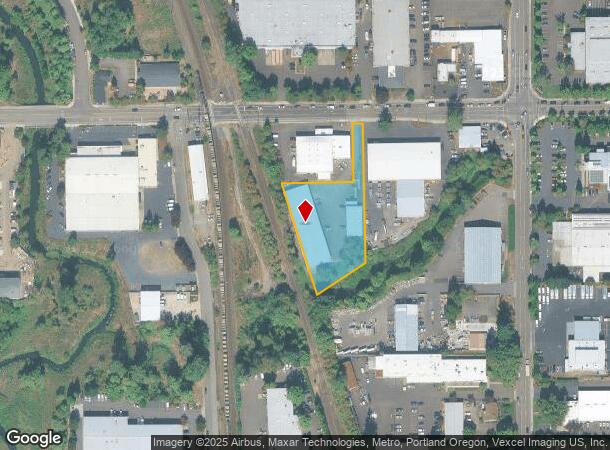 7340 Sw Bonita Rd, Portland, OR Parcel Map