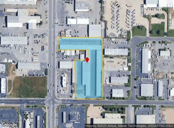 1834 W 2550 S, Ogden, UT Parcel Map
