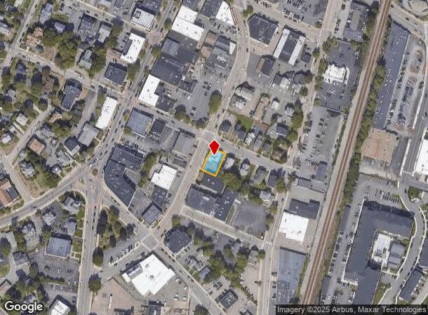 19 Central St, Norwood, MA Parcel Map