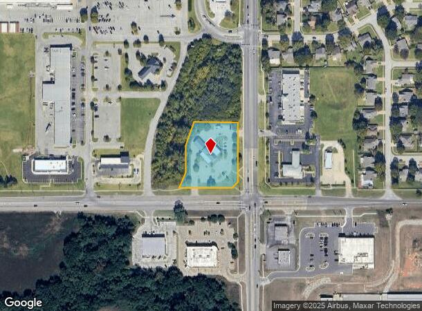 6412 S Elm Pl, Broken Arrow, OK Parcel Map