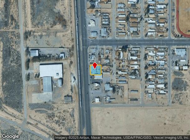 925 Main St, Anthony, TX Parcel Map