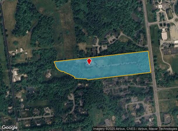 575 Bay Rd, Queensbury, NY Parcel Map