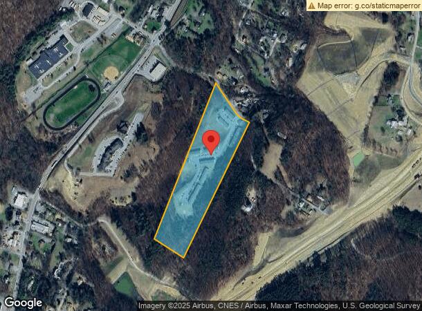  13 Carrie Ln, Berkeley Springs, WV Parcel Map