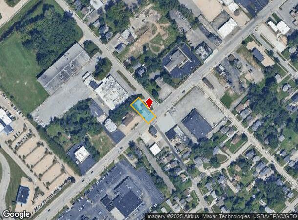  28917 Euclid Ave, Wickliffe, OH Parcel Map