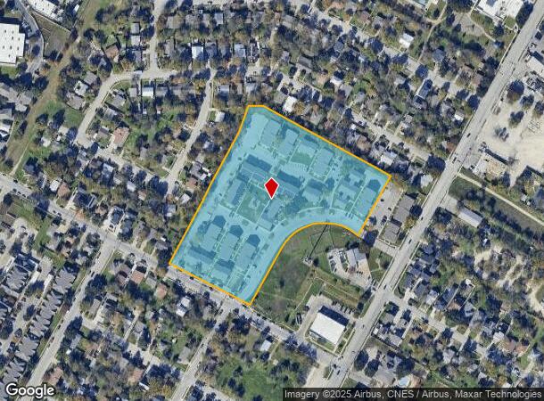  6118 Fairway St, Austin, TX Parcel Map