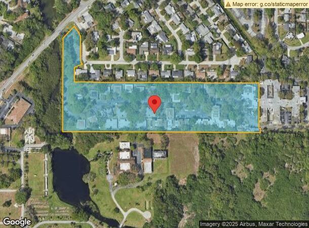  3600 Oak Manor Ln, Largo, FL Parcel Map