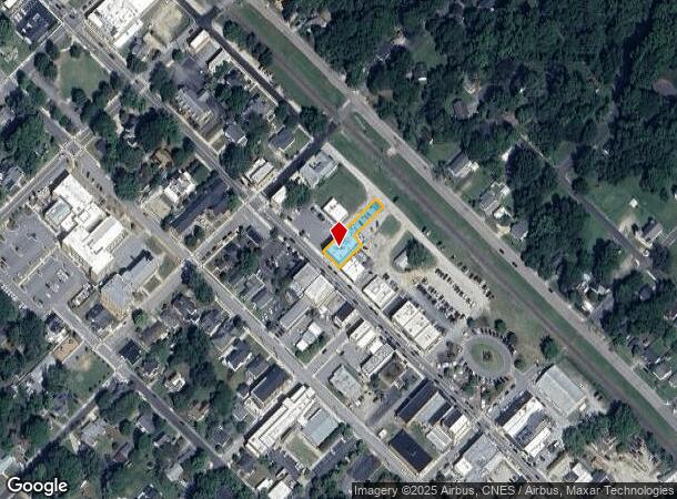  218 E Main St, Clayton, NC Parcel Map