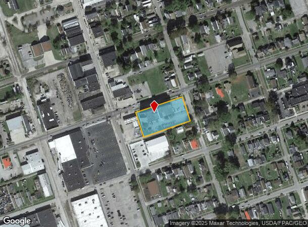  1329 Madison Ave, Huntington, WV Parcel Map