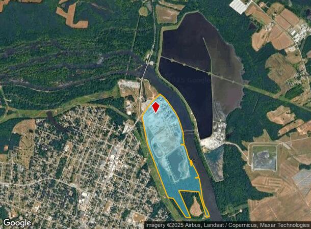  Roanoke Ave, Roanoke Rapids, NC Parcel Map