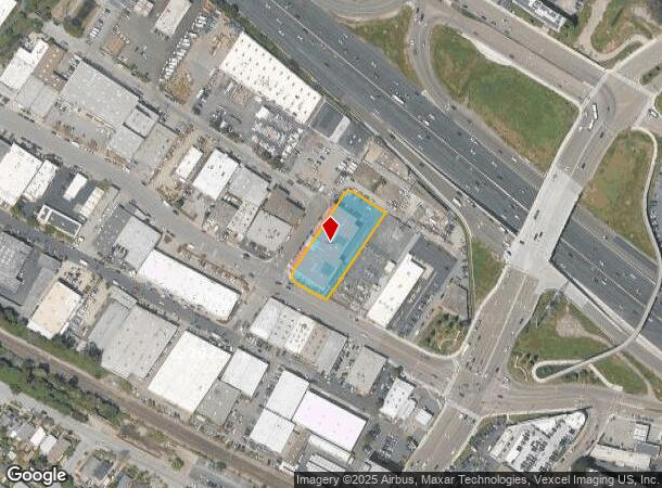 1280 Rollins Rd, Burlingame, CA Parcel Map