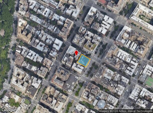  250 W 84Th St, New York, NY Parcel Map