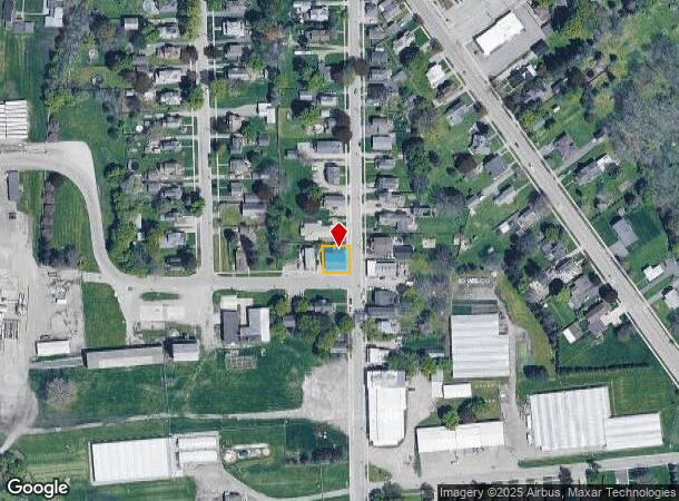 34 S Pearl St, Oakfield, NY Parcel Map