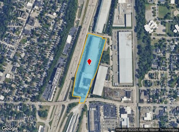  1100 Hynes Ave Sw, Grand Rapids, MI Parcel Map