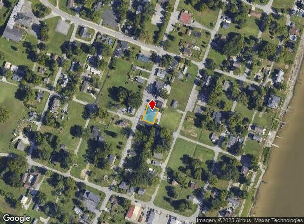 110 N 4Th St, Jeffersonville, IN Parcel Map