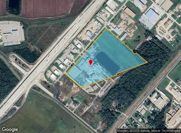 Industry Rd, Beaumont, TX Parcel Map