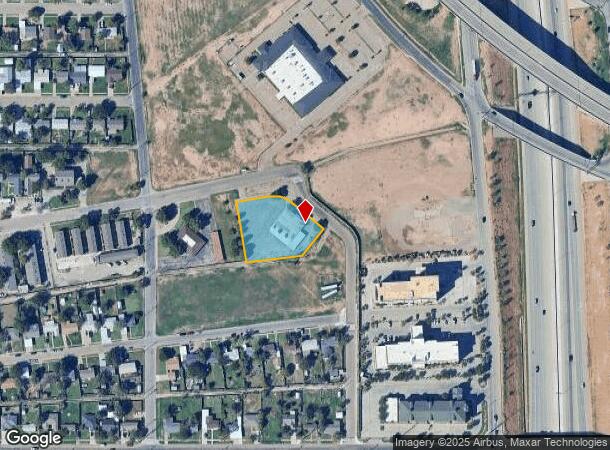  6502 Caprock Dr, Lubbock, TX Parcel Map