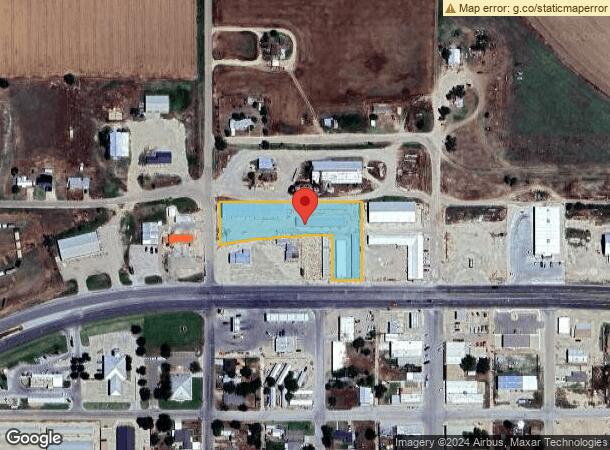  117 W 1St St, Idalou, TX Parcel Map