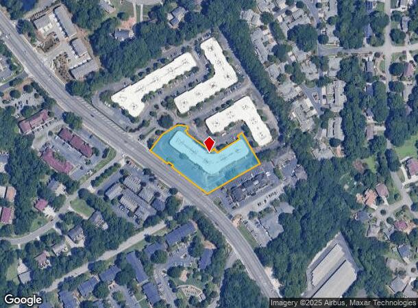  3850 Holcomb Bridge Rd, Peachtree Corners, GA Parcel Map