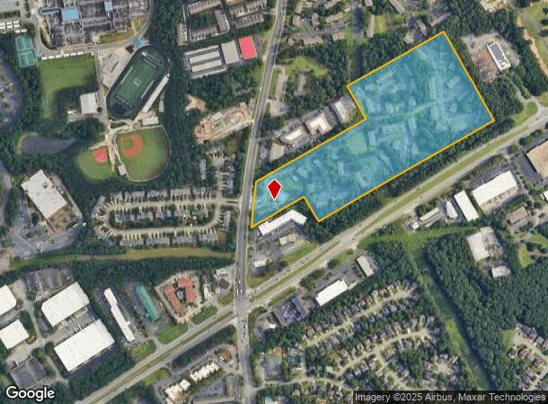  3256 Medlock Bridge Rd, Peachtree Corners, GA Parcel Map