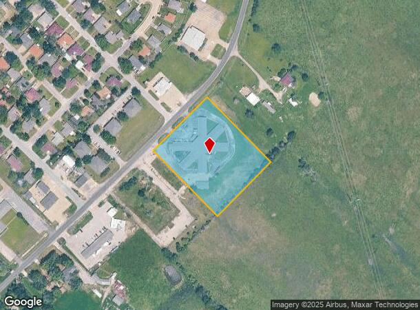 1900 N Frances St, Terrell, TX Parcel Map
