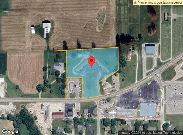  1238 W Washington St, Pittsfield, IL Parcel Map