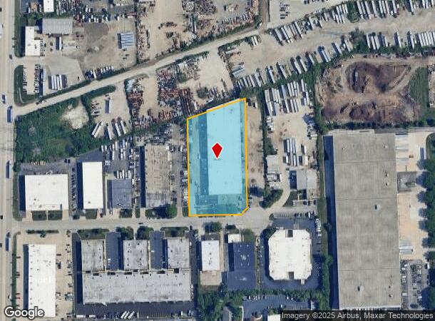 1700 W Cortland Ct, Addison, IL Parcel Map