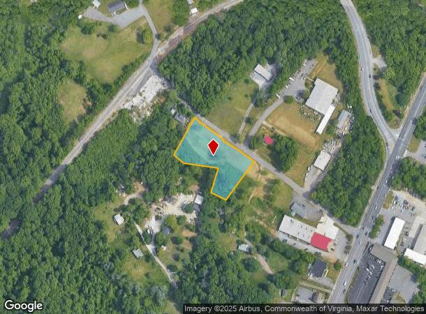  115 Chapel Ln, Lynchburg, VA Parcel Map