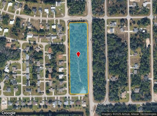  103 Access Undetermined Blvd, Lehigh Acres, FL Parcel Map