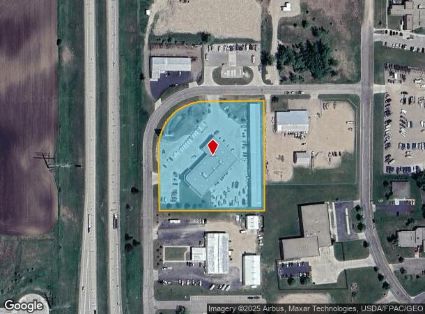  1120 Frontier Dr, Fergus Falls, MN Parcel Map