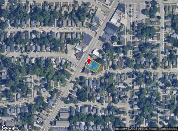  2106 Plainfield Ave Ne, Grand Rapids, MI Parcel Map