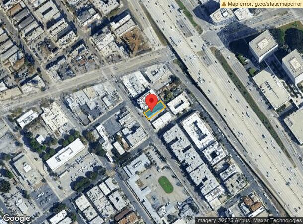  1656 Sawtelle Blvd, Los Angeles, CA Parcel Map