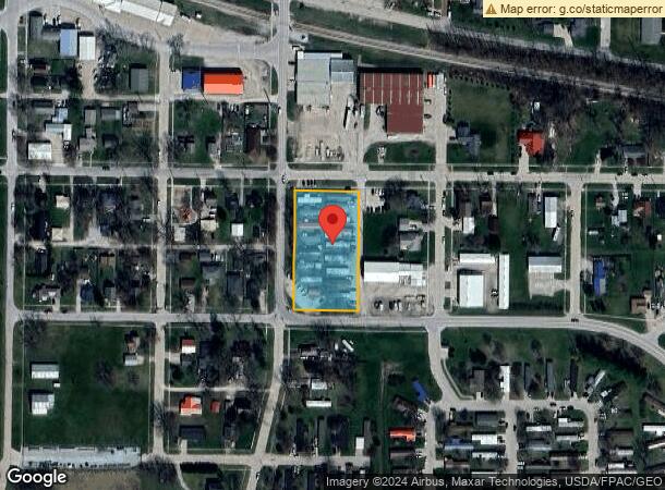  110 S Columbus St, West Liberty, IA Parcel Map