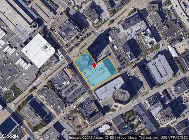  500 Lee St E, Charleston, WV Parcel Map