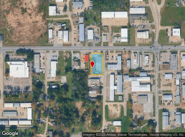  1418 E 1St St E, Humble, TX Parcel Map