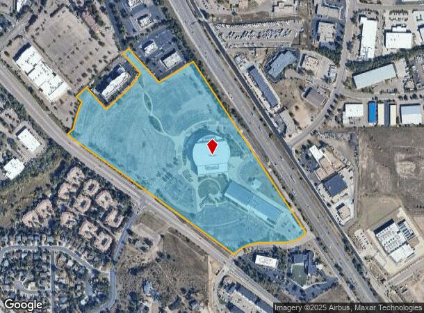 3185 Venetucci Blvd, Colorado Springs, CO Parcel Map