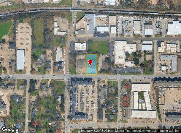 1123 W Abram St, Arlington, TX Parcel Map