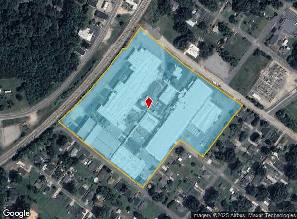  308 E Town St, Landis, NC Parcel Map