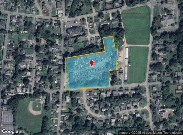  113 Fenner Ave, Middletown, RI Parcel Map