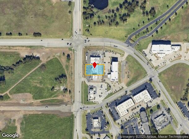 2307 N Elm Pl, Broken Arrow, OK Parcel Map