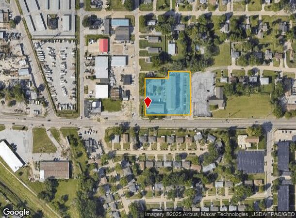  8240 Blondo St, Omaha, NE Parcel Map