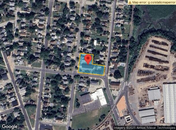  647 Beacon Ave, Paulsboro, NJ Parcel Map