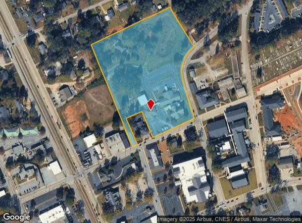 203 E College St, Simpsonville, SC Parcel Map
