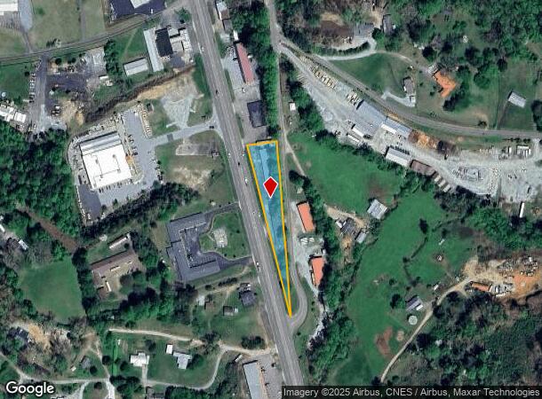  3100 Georgia Rd, Franklin, NC Parcel Map