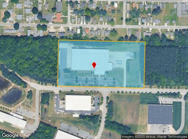 1010 Obici Industrial Blvd, Suffolk, VA Parcel Map