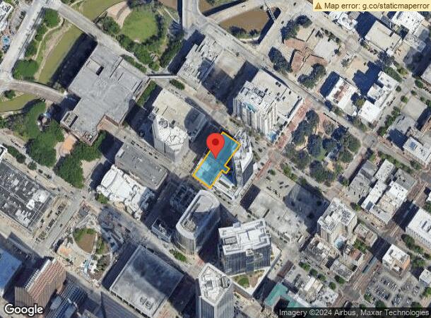  401 Louisiana St, Houston, TX Parcel Map