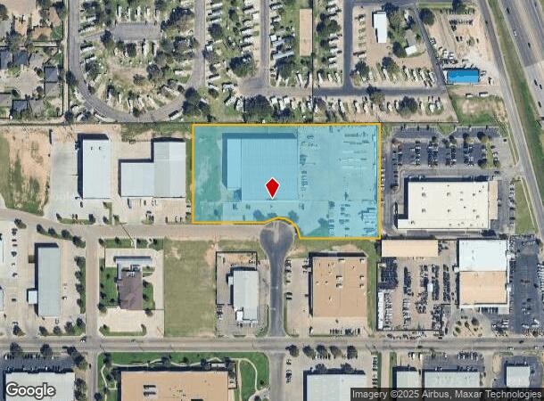 6002 42Nd St, Lubbock, TX Parcel Map