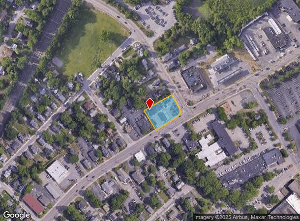 182 Pleasant St, Attleboro, MA Parcel Map